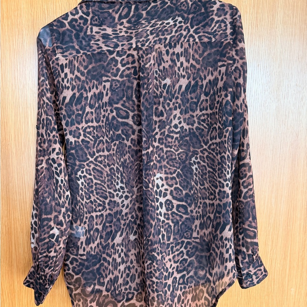 Witchery Leopard-Print Blouse - Picture 6 of 6